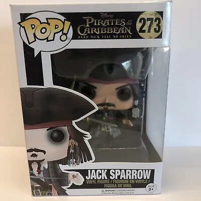 Funko Pop Jack Sparrow Pirates Of The Caribbean Johnny Depp VAULTED 273 Unopened • £145.97