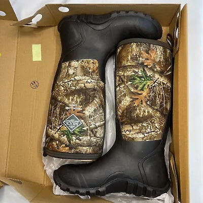 Muck Boot Men's Fieldblazer Classic Realtree Edge Hunting Boots Size 8 NIB • $105.99