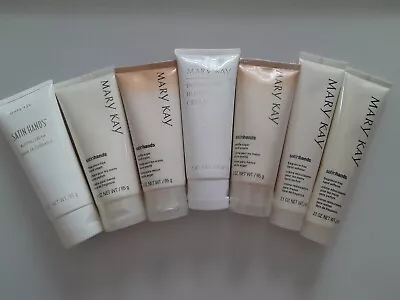 Mary Kay Lot Of 7 Satin Hands Hand Cream Softener Buff Cream Etc See Pics • $30