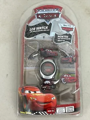 Disney Cars LCD Watch With Interchangeable Clip On Pieces Need New Battery • $29.99