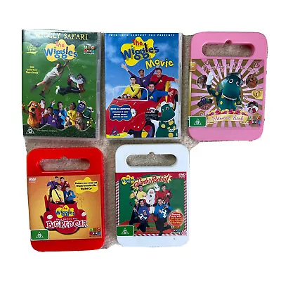 The Wiggles DVDs  X 5 - Bulk Lot 1 • $45.95