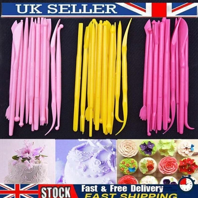 £5.70 • Buy 14Pcs Plastic Clay Sculpting Set Wax Carving Pottery Sculpture Shaping Tool UK
