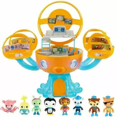 Octonauts Octopod Castle Playset Barnacles Peso Kwazii Kids Toy Action Figure# • £45.52