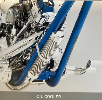 BIG DOG MOTORCYCLES OEM POL OIL COOLER W/ BRACKET K-9 MASTIFF RIDGEBACK CHOPPER+ • $249.99