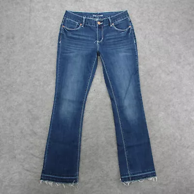 Maurices Jeans Women's 9/10 Blue Medium Wash Boot Cut Jeans • $14.99