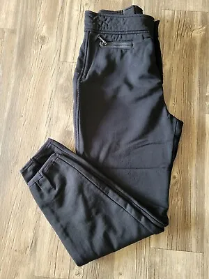 Schoeller Skifans Ski Pants Stirrup Size 12 Tall Eddie Bauer Black Ebtek Vintage • $24.88