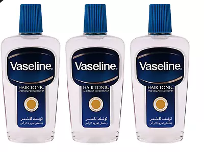 Vaseline NEW Intensive Hair Tonic & Scalp Conditioner 100ml / Pack Of  3 • £6.94