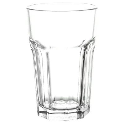 Ikea POKAL Glass Clear 350ml 1x Drinking Milkshake Tumbler Glasses • £1.50