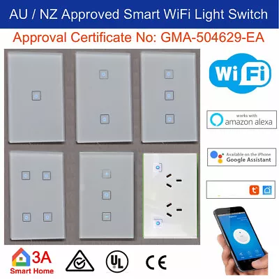 WiFi Smart Light Switch Dimmer Power Points For Normal Switch Home Automation • $40