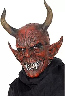 Smiffys Devil Demon Mask Red • $26.77
