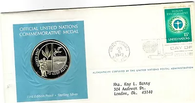 $2.25 • Buy Postmasters Of America Sterling Silver Proof Commemorative Medal, Bicentennial
