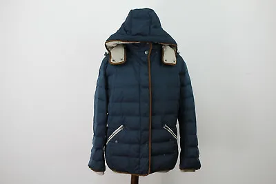 S.OLIVER Navy Down Quilted Puffer Jacket Size 46 • $30.67