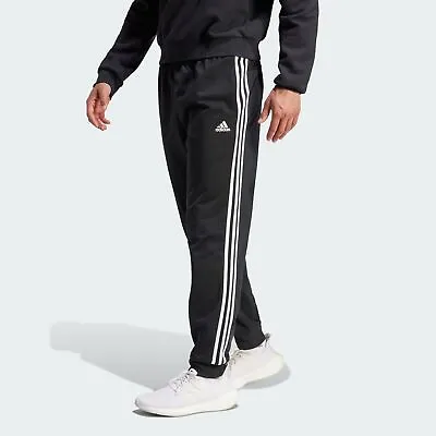 Adidas Men Essentials Warm-Up Tapered 3-Stripes Track Pants • $37