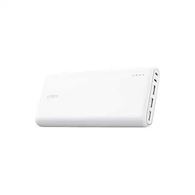 $129 • Buy Anker Powercore 26800mah Power Bank Battery For Smartphone Tablet White A1277021
