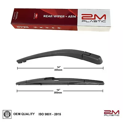 Rear Wiper Arm & Blade For Volvo XC90 2011 - 2014 OEM Quality 31333470 30747762 • $13.90