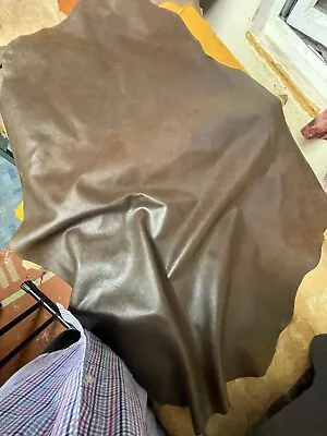 £16.85 • Buy LEATHER SKINS,Hides,Nappa Skins,DISTRESSED CHESTNUT ------MF186