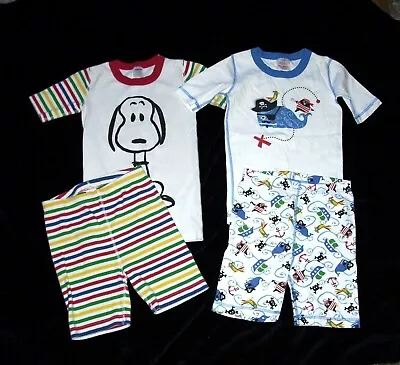 LOT OF 2 Hanna Andersson Boys Size 150 US 12 Snoopy Pirate Whale Short Johns  • $37.80