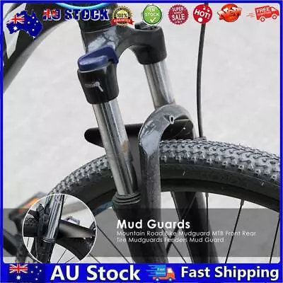 AU Mountain Road Bike Mudguard MTB Front Rear Tire Mudguards Fenders Mud Guard • $7.57