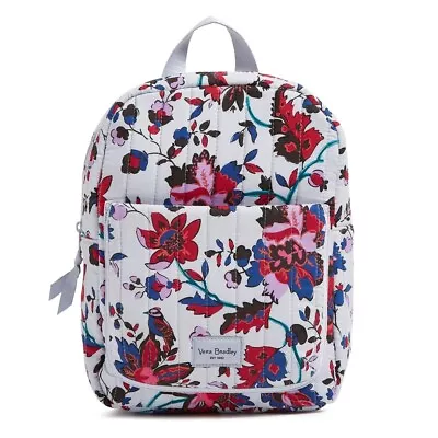 Vera Bradley Small Backpack In Cotton Vineyard Floral • $49.99