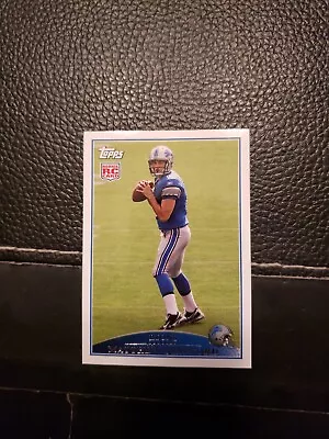 2009 Topps SP Photo Variation #430 Matthew Stafford RC Rookie Two Hands On Ball • $14.95