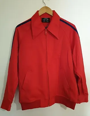 Vintage Kmart Red Windbreaker Jacket Tag Size 18 Made In Korea Like New • $150