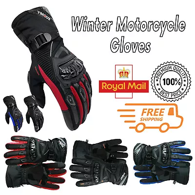 Motorbike Motorcycle Gloves Knuckle And Finger Protection Winter Summer Glove • £15.19