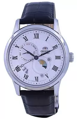 Orient Classic Sun & Moon White Dial Automatic RA-AK0008S10B Men's Watch • $242.63