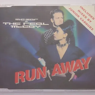 MC Sar & The Real McCoy - Run Away CD 7 Versions 1994 Junior Vasquez Mix House • £3.94