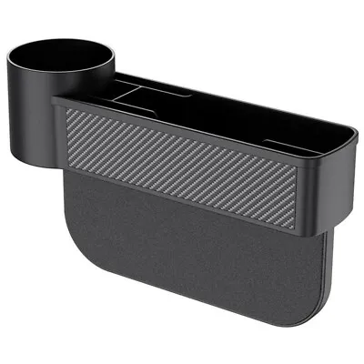 Car Seat Center Control Crevice Storage Box Gap Pocket Side Cup Holder Organizer • $17.31