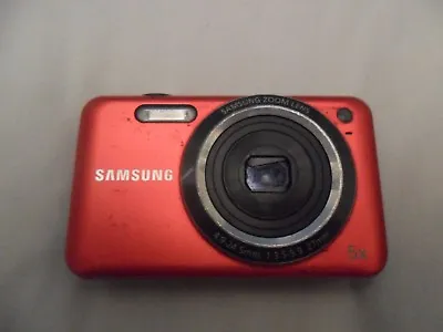 Samsung ES Series ES73 12.2MP Digital Camera - Red For Spares Or Repair • £6.99