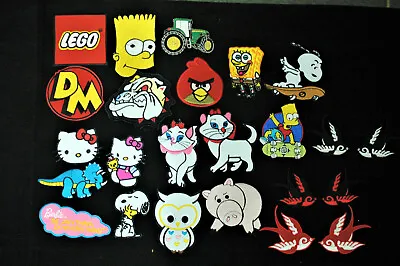 £2 • Buy Childrens Film/TV/Cartoon Iron/Sew On Patches 120 Different Types To Choose From