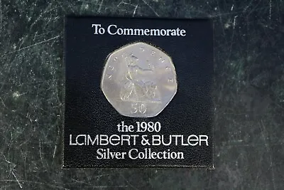 Extremely Rare 1980 Lambert And Butler Silver Collection 1979 50 Pence • £15