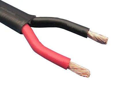 2 Core Red Black Thick Heavy Duty 33 42 Amp Auto Cable Wire 12v 24v Thin Wall • £205