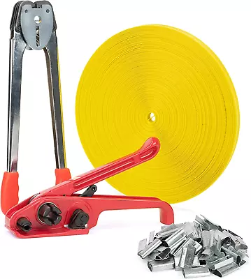 Poly Strapping Tensioner & Cutter Manual Banding Tools Windlass For 1/2  -3/4  W • $94.99