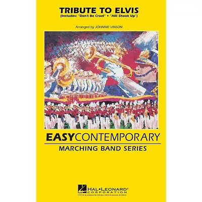 Tribute To Elvis Marching Band Level 2 Arranged By Johnnie Vinson • $55