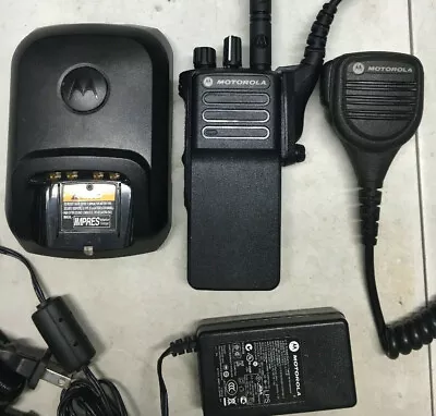 Motorola XPR7350e UHF Radio 403-512mhz AES OTAR WiFi Bluetooth AAH56RDC9WA1AN  • $500