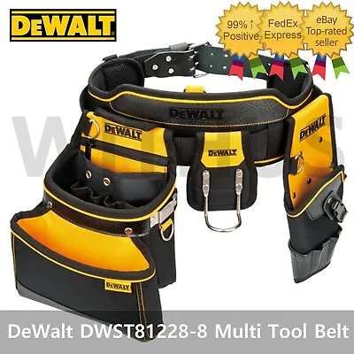 DeWalt DWST81228-8(DWST1-75552) Heavy Duty Multi Purpose Tool Belt Storage Pouch • $81.96