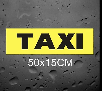 Taxi Sticker  • $10