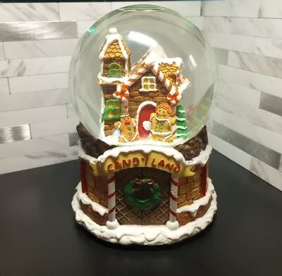 Musical Candyland Snowglobe   I Wish You A Merry Little Christmas  • $21.99