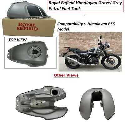 Royal Enfield Himalayan 411 BS6  Gravel Grey Petrol Fuel Tank  • $317.35