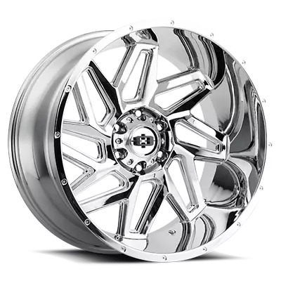 1 New 20x9 Vision 361 Spyder Chrome 6x135 ET12 Wheel Rim • $331.16