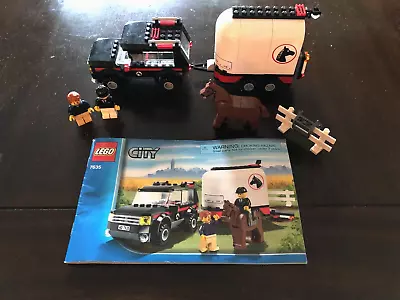 Lego 7635 City 4WD With Horse Trailer 100% Complete W/manual & Minifigs! • $34.99