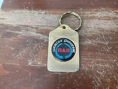 Vintage Worlds Greatest Dad Key Ring Keychain • $9.99