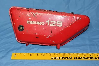 Used Vintage Yamaha Enduro 125 Red Gas Tank - Comes With Cap • $40