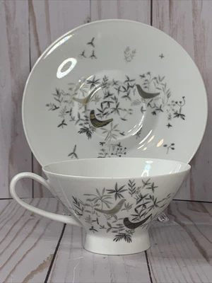 $24.99 • Buy Vintage Rosenthal Germany Raymond Loewy Birds On Trees Cup/Saucer Teacup