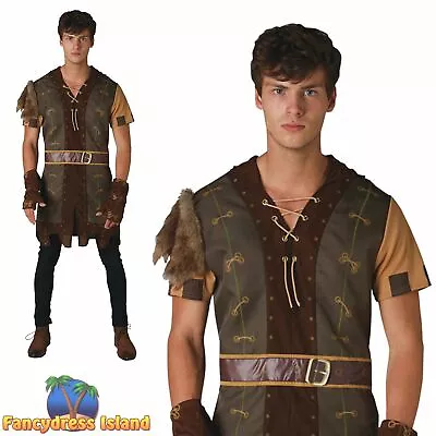 £14.99 • Buy Rubies Official Robin Hood Men's Fancy Dress Costume Adults