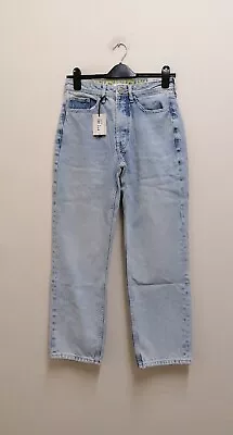 River Island Denim Light Rise Straight Jeans Size UK8R EUR 34R {B73}  • £17.64