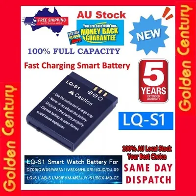 Lq-s1 3.7v 5a Smart Watch Dz09 Battery Replacement Li-ion Polymer Battery • $38.95
