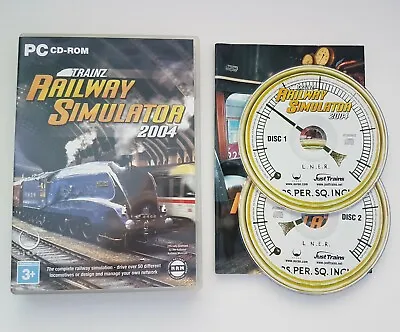 Trainz Railway Simulator 2004 - PC CD - Train Rail Simulation - Free Fast P&P! • £6.95