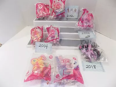 My Little Pony McDonalds Group Of 8 NEW In Package 2012-2018 • $9